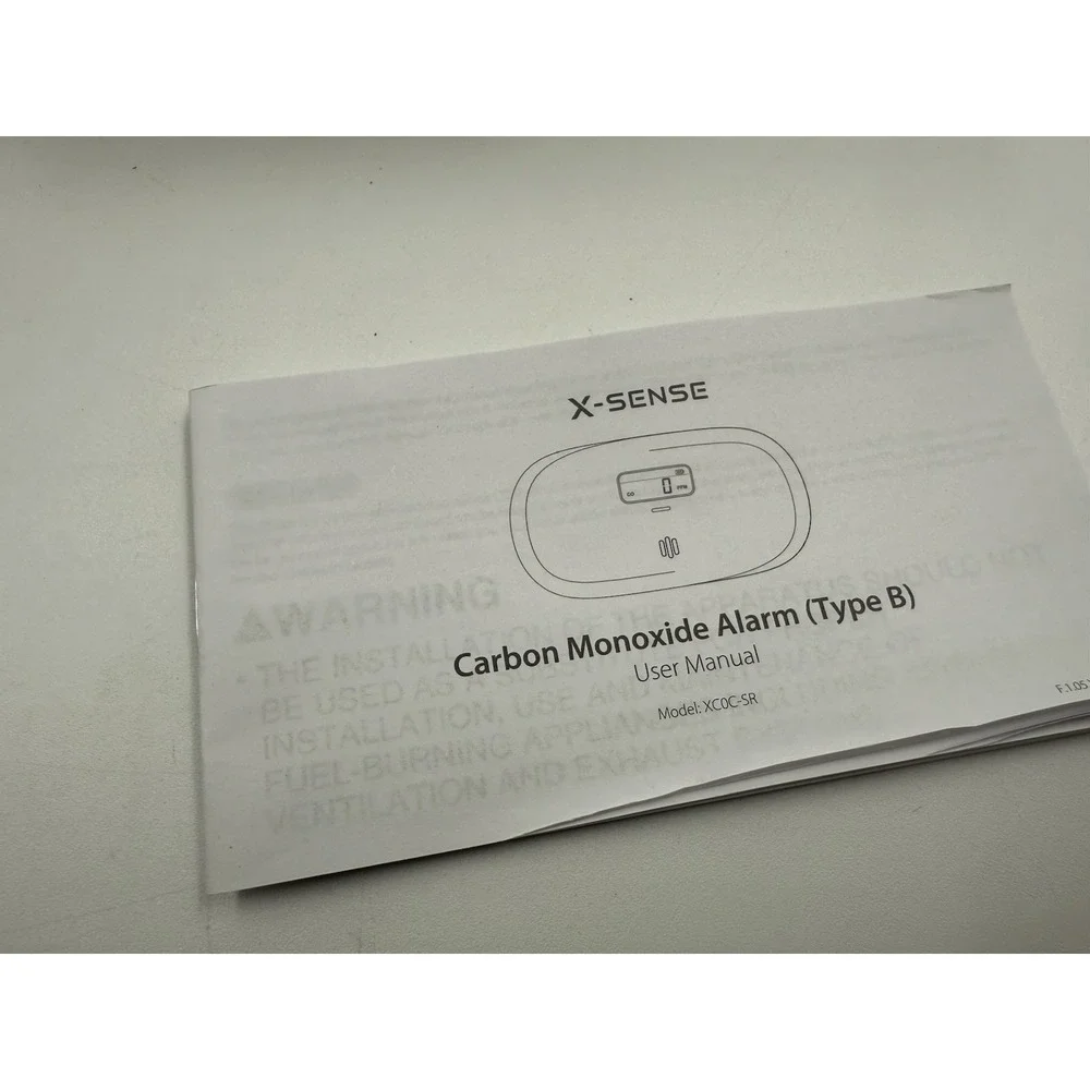 X Sense‎ Carbon Monozide Detector Replaceable Battery Powered